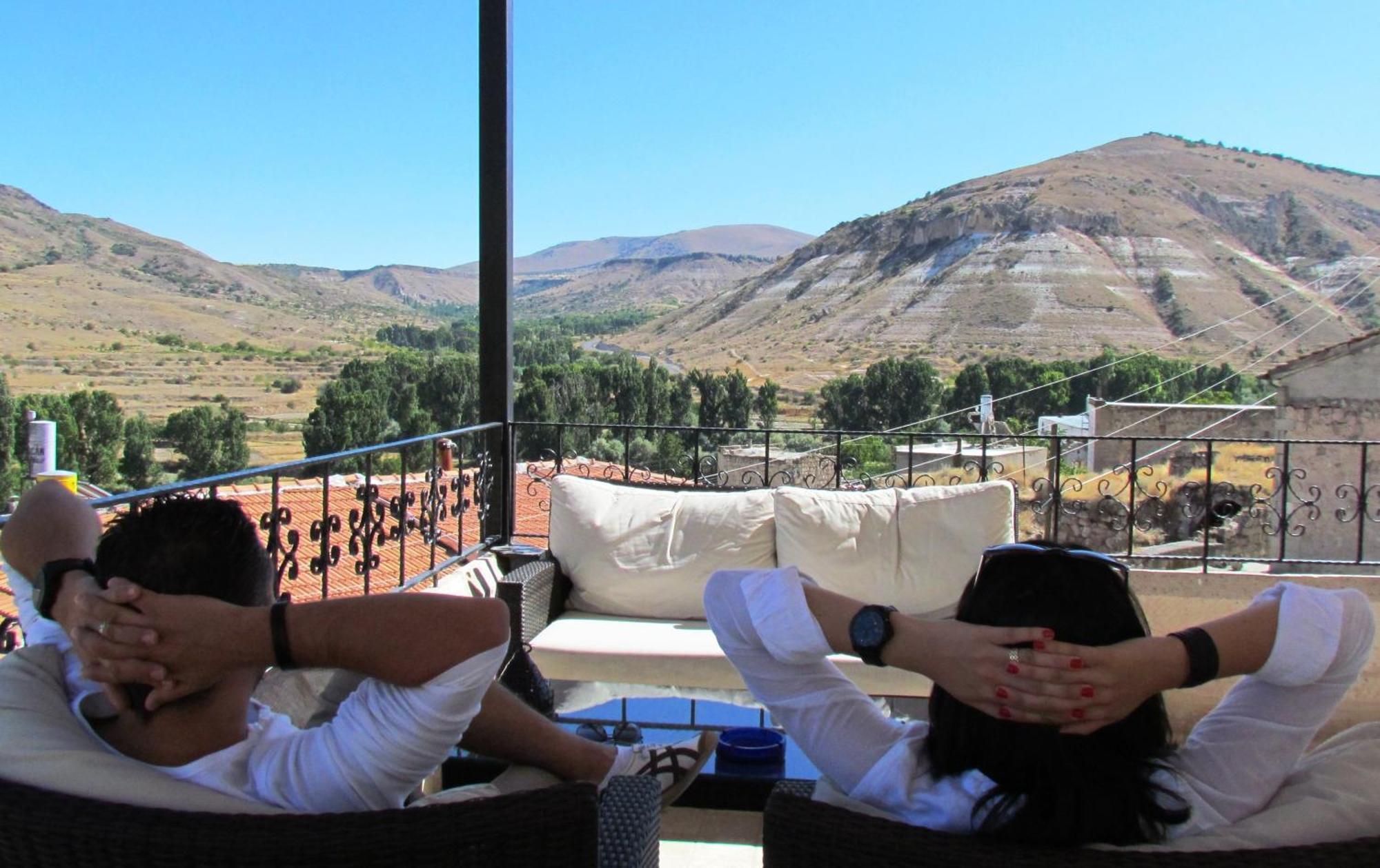 Monte Cappa Cave House Bed & Breakfast อูร์กุบ ภายนอก รูปภาพ